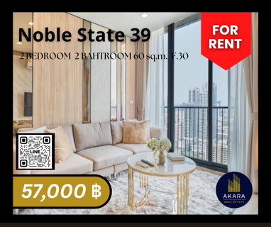 รูปภาพ 🟨🟨🟦🟦Noble State 39 [FOR RENT]🟦🟦🟨🟨 Available Now‼️Click✅✅✅✅✅ Akara Real Estate "ตอบไว ทันใจ หลังการขายดีเยี่ยม"