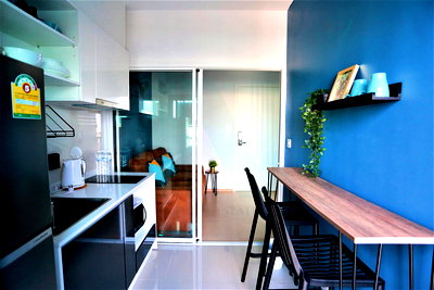 ขายคอนโด : 🔺 ขายคอนโด เดอะทรี สุขุมวิท 71-เอกมัย อาคาร 1 ชั้น 18 1 ห้องนอน ขนาด 26.00 ตรม ใกล้ ตลาดเอกรินทร์