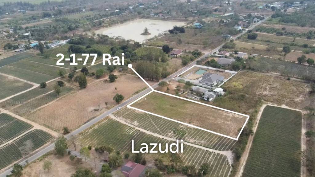 รูป ขายที่ดินเปล่า 2-1-77 ไร่ วิวภูเขา ทำเลชนบทเงียบสงบ หนองพลับ หัวหิน - รูปที่ 4/7