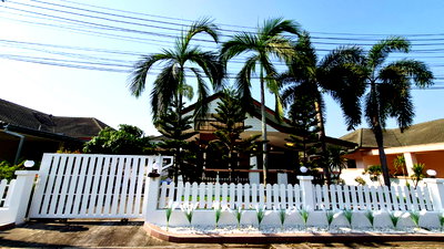 บ้านเดี่ยว เขาชีจรรย์ : ขายบ้านเดี่ยวชั้นเดียว Baan Dusit Pattaya View ( บ้านดุสิตพัทยา ) 96 ตารางวา ขายต่ำกว่าราคาประเมิน ใกล้หาดบางเสร่