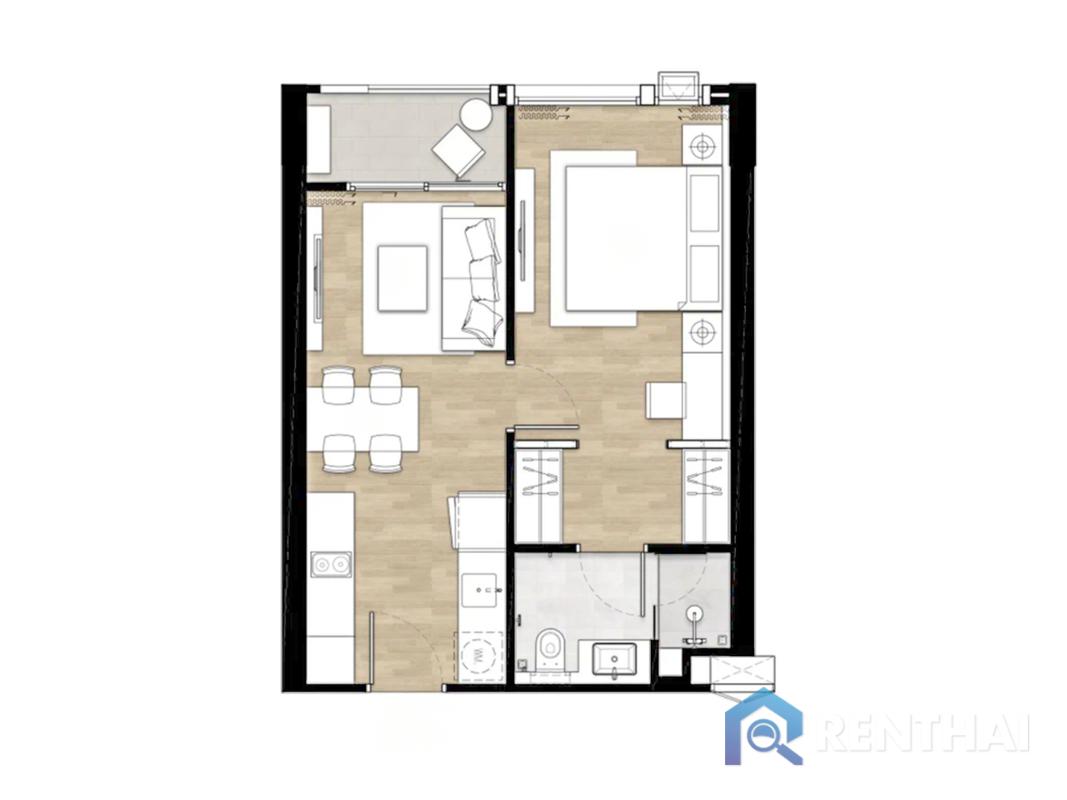 For sale condo 1 bedroom at The Ozone Condominium - image 3