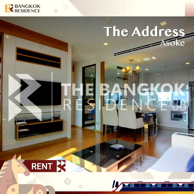 คอนโดให้เช่า : The Address Asoke ✨ ห้องรีโนเวท สวยใหม่แน่นอน 💛 ใกล้ MRT เพชรบุรี
