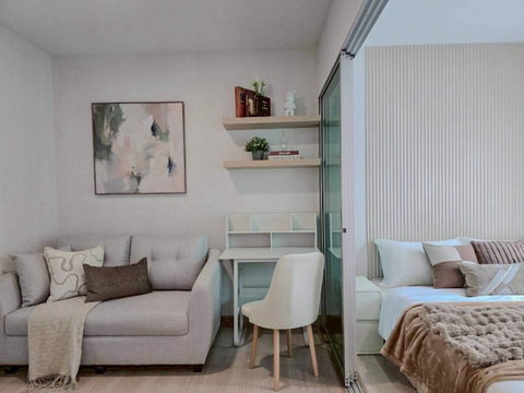 [For sale] Plum Condo Chaengwattana Station Phase 1 near MRT Pink Line, Phranakhon Rajabhat Station, only about 400 m.