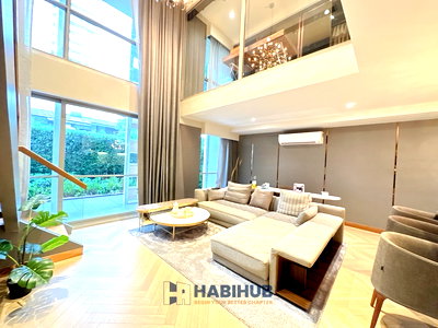 ขายคอนโด : 🏙️✨ S47 Sukhumvit | ขายคอนโด Deplex 2 ห้องนอน พร้อมเข้าอยู่(HBH-HL-50)