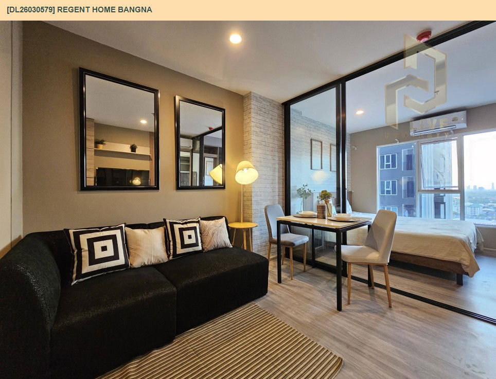รูป DL26030579 ให้เช่าคอนโด รีเจ้นท์ โฮม บางนา (Regent home bangna) ใกล้ BTS บางนา พร้อมเข้าอยู่ โทรด่วน 0653619502 LineID @897iyzll - รูปที่ 3/5