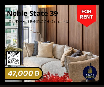 🟨🟨🟦🟦Noble State 39 [FOR RENT]🟦🟦🟨🟨 Available Now‼️Click✅✅✅✅✅ Akara Real Estate "Fast response, Prompt service"