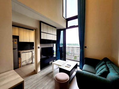 Condos for rent : For rent ✨The Line Sukhumvit 101✨ 1 bedroom Duplex, size 42.33 sq m, near BTS Punnawithi 🚅