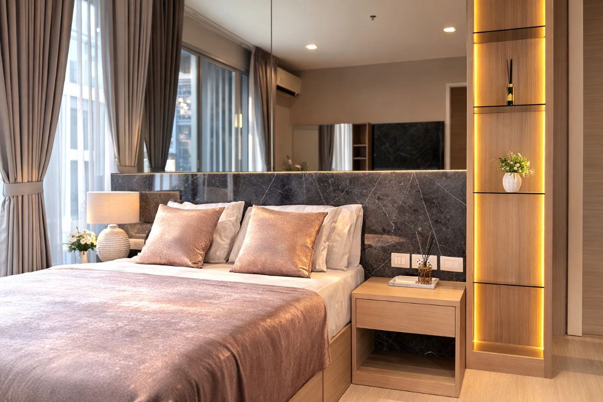 รูป 🍀🍀 Prime Condo Location 🚆ให้เช่า📌 ริทึ่ม สุขุมวิท 50 (Line: @rent2022) BTS อ่อนนุช ห้องสวย พร้อมเข้าอยู่ ราคาดี!!🔖A05464 - รูปที่ 4/16