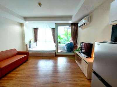 Condos for rent MRT Huai Khwang : For Rent Condo THE KRIS RATCHADA 17 Building 1, Floor 3,Studio, Room size 26 sqm