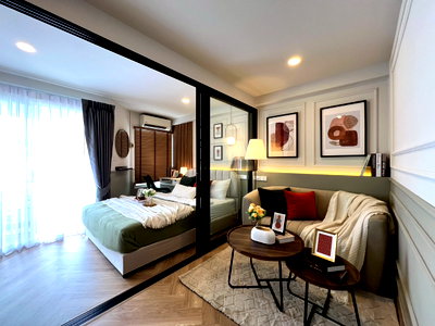 Condos for rent : [Rent] Condo Waterford Royal Suite Lat Phrao-Sena Nikhom, Low-rise condo, quiet atmosphere, good location, near the BTS.