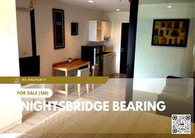 Condos for sale : Urgent Sale 🔥 Knightsbridge Bearing 🔥 Fully furnished and equipped with appliances. Conveniently located near BTS Bearing.