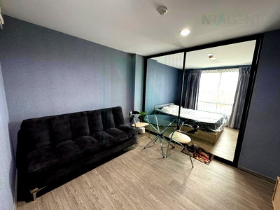 คอนโดให้เช่า : ให้เช่าคอนโด โพลิส คอนโด สุขสวัสดิ์ 64 อาคาร A ชั้น 8 1 ห้องนอน ขนาด 30 ตรม ใกล้ Big C สุขสวัสดิ์