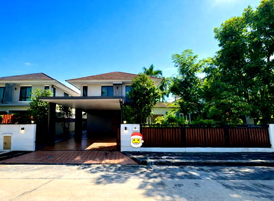 บ้านเดี่ยวให้เช่า : 🏡✨ ขายและปล่อยให้เช่าบ้านเดี่ยว สัมมากร รังสิต คลอง 7 3 ห้องนอน 3 ห้องน้ำ พื้นที่ใช้สอยกว้าง บ้านบรรยากาศสงบ เป็นส่วนตัว ✔Pet-friendly