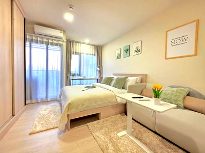 Condos for rent : For rent ✨ FLO BY SANSIRI ✨ Studio, size 24.75 sq m, new room, fully furnished, ready to move in 🥰❤️🎉 near BTS Khlong San 🚅