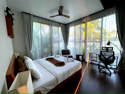 บ้านเดี่ยว ภูเก็ต : วิลล่าในหมู่บ้านบ้านบัว 3 ห้องนอน 3 ห้องน้ำ