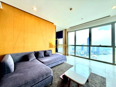คอนโดให้เช่า : The River Condo | Wonderful 2 Bedroom Riverside Condo - BR15416CD