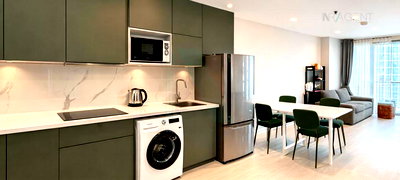 Condos for rent BTS On Nut : 🎉 For Rent Condo SKY WALK RESIDENCE Building 1, Floor 14,2 bed room, Room size 60 sqm