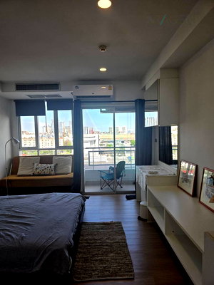 Condos for rent Ramkhamhaeng 24 : 🎉 For Rent Condo INSPIRE PLACE ABAC-RAMA IX Building B, Floor 7,Studio, Room size 29 sqm