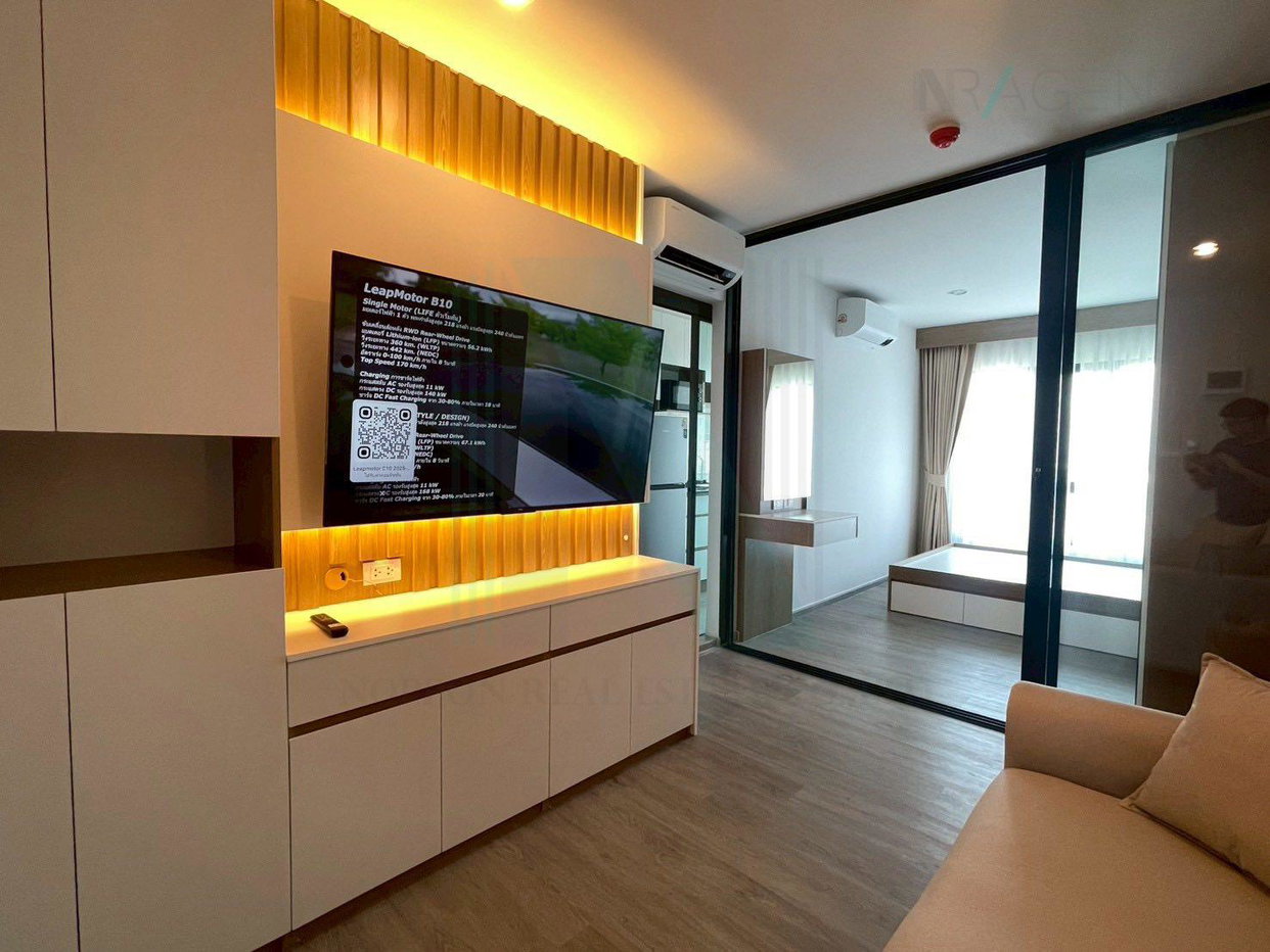 รูป ให้เช่าคอนโด รีเจ้นท์ โฮม วุฒากาศ อาคาร A ชั้น 10 1 ห้องนอน ขนาด 26.00 ตรม ใกล้ BTS วุฒากาศ - รูปที่ 7/8