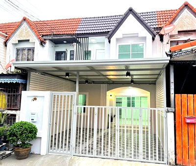 เช่าทาวน์โฮม แม็คโคร บางบัวทอง : 🏠 ให้เช่าบ้าน : Buathong 2 (หมู่บ้านบัวทอง 2)   รหัสทรัพย์ | 📌 LNP-H874 