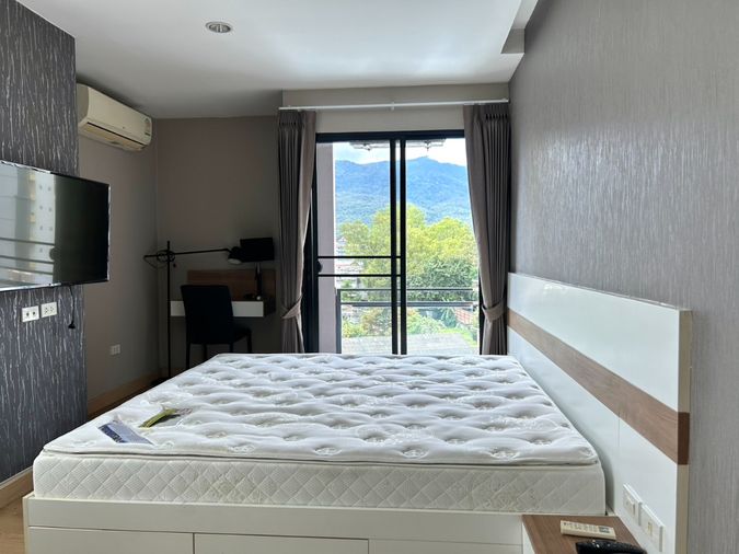 For rent, 2BR at Trams condo, Trams Condo, Jed Yod 18,000/M Tel.098-9690236 Janny