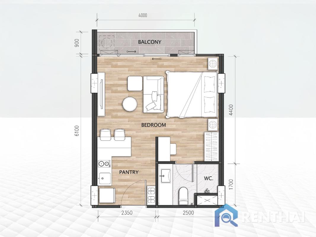 For sale condo Studio at Bellevue Lagoon - image 3