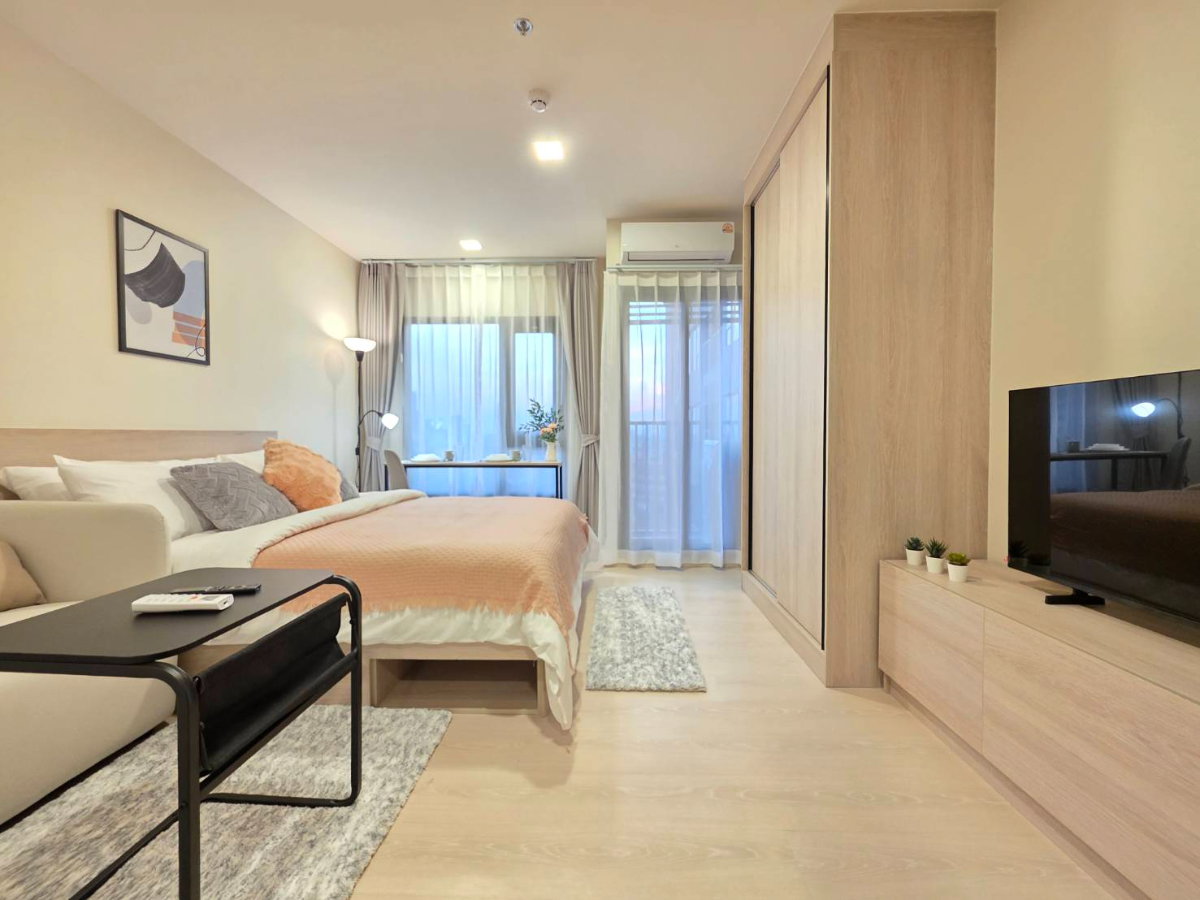 รูป ให้เช่า ✨FLO BY SANSIRI ✨Studio ขนาด 25.50 ตรม ห้องใหม่ แต่งสวย พร้อมเข้าอยู่ คอนโดฝั่งธน❤️😍 ใกล้ BTS คลองสาน🚅ใกล้ icon siam🛍️ - รูปที่ 1/9