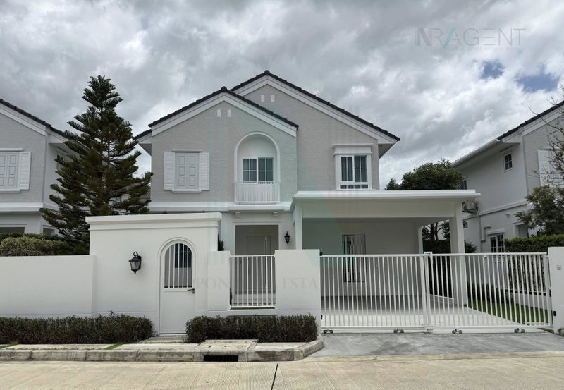 บ้านเดี่ยวให้เช่า : 📌 ให้เช่าบ้านเดี่ยว 2 ชั้น ชัยพฤกษ์ บางนา กม.15 3 ห้องนอน 4 ห้องน้ำ