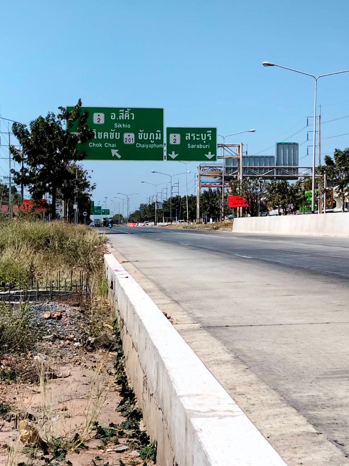 รูป ขายที่ดินนครราชสีมา อ.สีคิ้ว ต.สีคิ้ว ติดถนนมิตรภาพ ผังเมืองชมพู 51ไร่ 62ตร.วา - รูปที่ 5/6