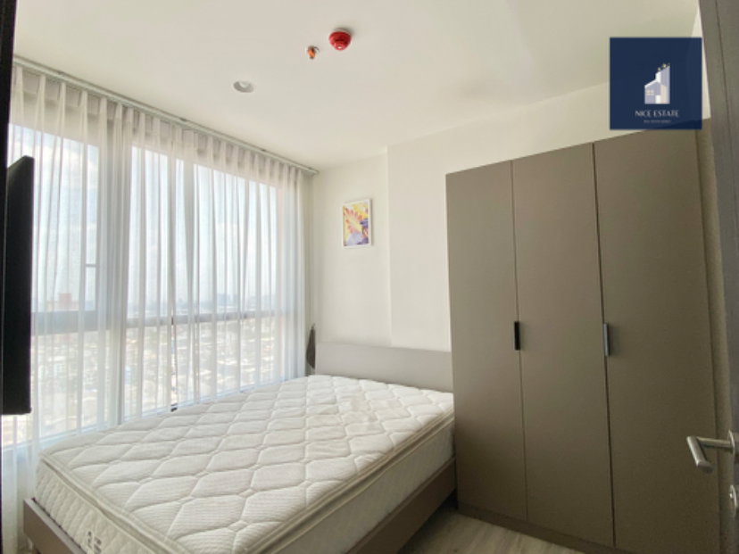 รูป XT Huaikhwang 75ม. MRT ห้วยขวาง 1ห้องนอน ใกล้ลิฟท์ พร้อมเครื่องซักอบแห้ง วิวไม่บล็อค  - รูปที่ 3/8