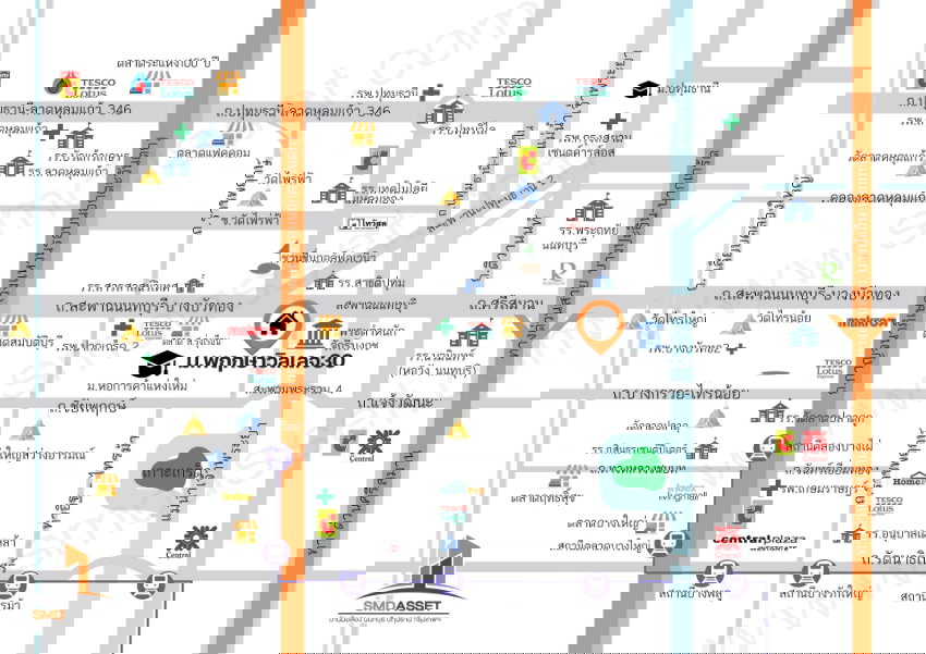รูป ขายราคาพิเศษ บ้านเดี่ยว 2 ชั้น ม.พฤกษาวิลเลจ 30 เดอะซีซัน ขนาด 55.8 ตรว. 4 ห้องนอน 2 ห้องน้ำ บ้านหลังใหญ่ แปลงริม พร้อมเฟอร์ [แจ้งวัฒนะ-ราชพฤกษ์] - รูปที่ 26/26