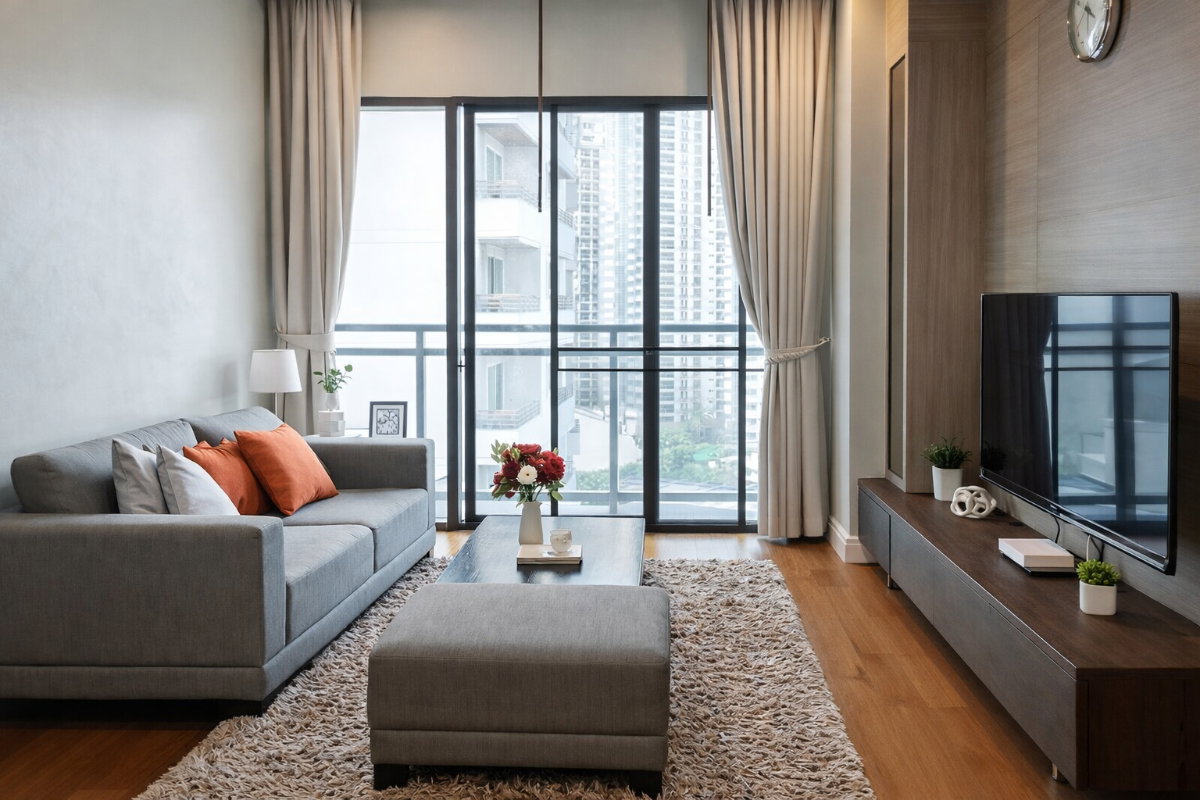 รูป 🍀🍀 Fully furnished💝 ให้เช่า📌 ไบร์ท สุขุมวิท 24 (Line: @rent2022) BTS พร้อมพงษ์ พร้อมเข้าอยู่ ✅Free Wifi🔖A04721 - รูปที่ 4/10