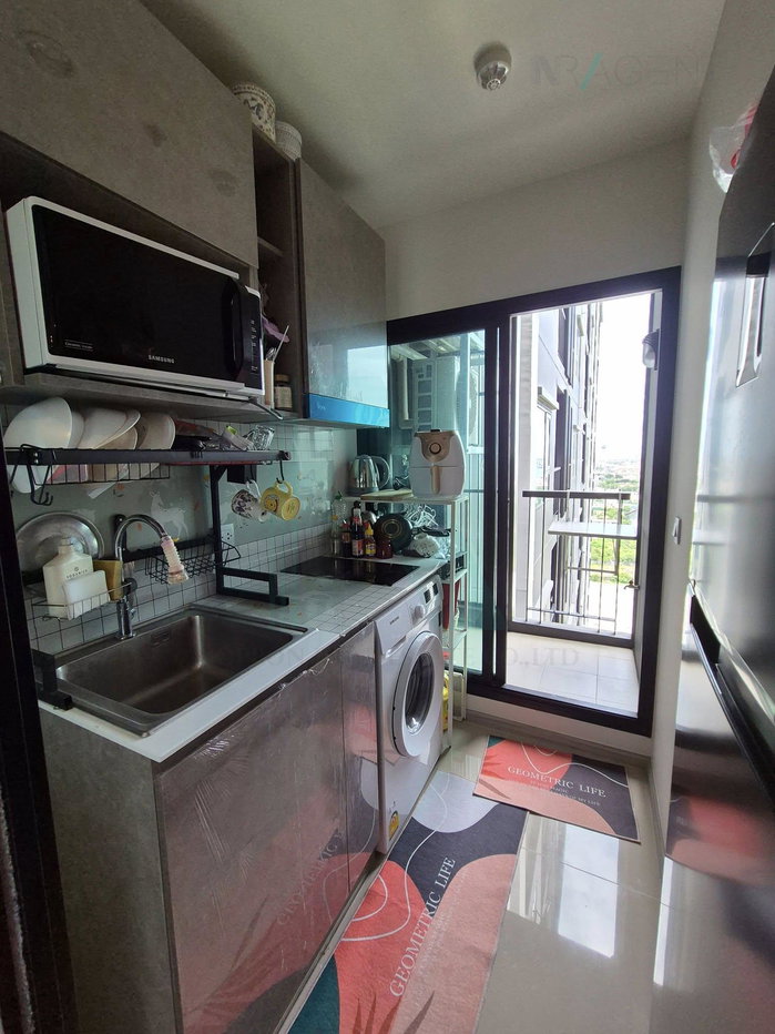 รูป 📌 ให้เช่าคอนโด แอสปาย เอราวัณ ไพร์ม อาคาร 1 ชั้น 27 1 ห้องนอน ขนาด 32 ตรม ใกล้ สำนักงาน กศน.จังหวัดสมุทรปราการ - รูปที่ 7/8