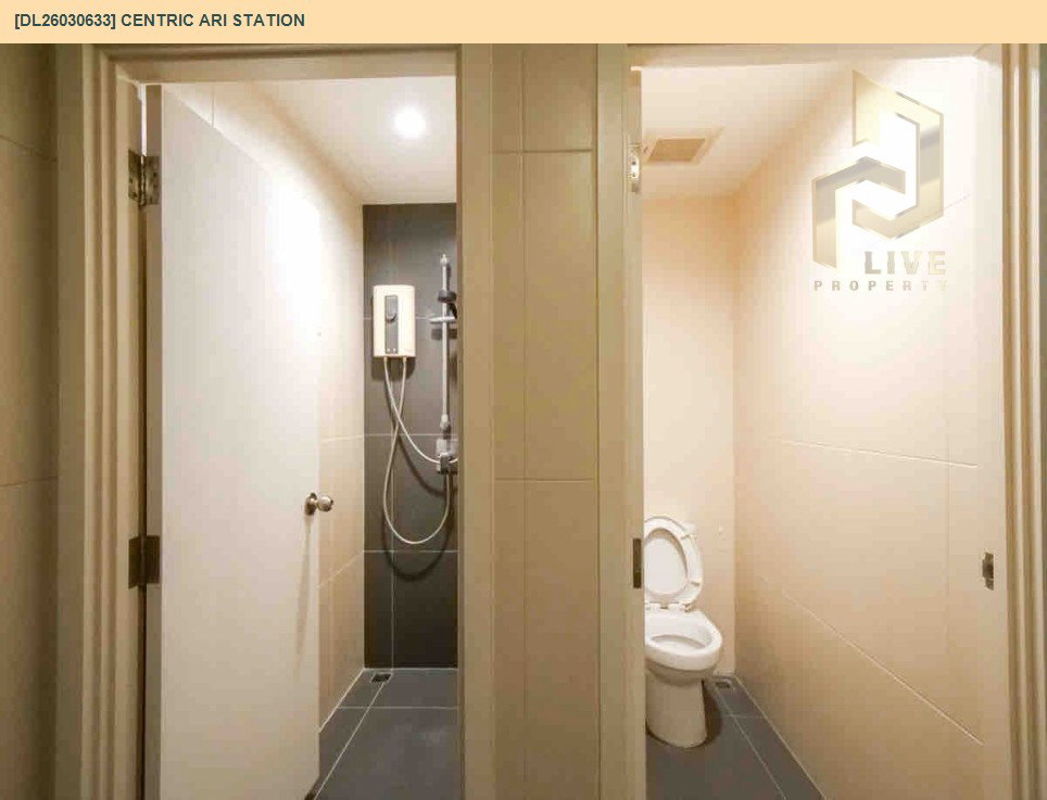 รูป DL26030633 ขายคอนโด เซ็นทริค อารีย์ สเตชั่น (Centric Ari Station) ใกล้ BTS อารีย์ พร้อมเข้าอยู่ โทรด่วน 0800343450 LineID @655ebbvc - รูปที่ 8/8