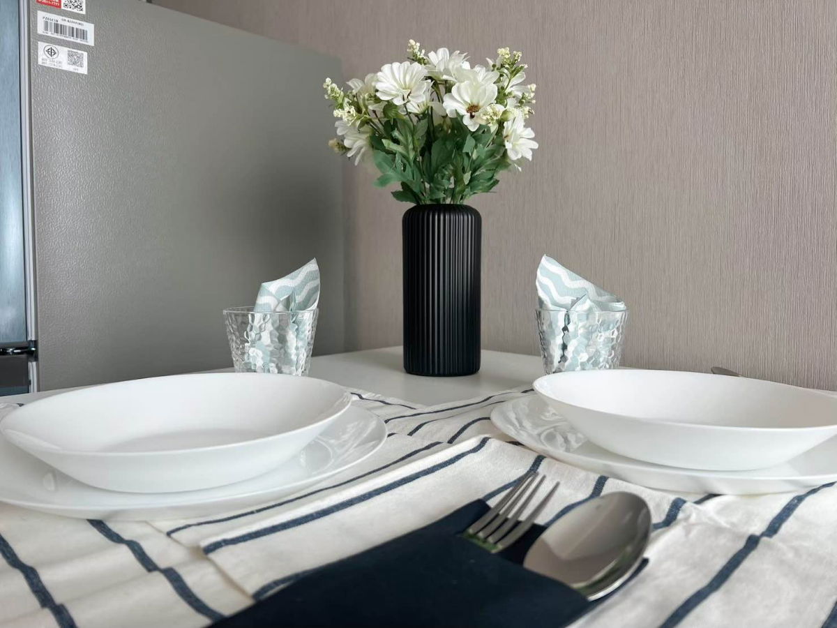 รูป ให้เช่า 🌵 🌈 Metroluxe River Front รัตนาธิเบศร์ 🌵 🌈เฟอร์นิเจอร์และเครื่องใช้ไฟฟ้าครบครัน พร้อมเข้าอยู่ทันที - รูปที่ 10/16