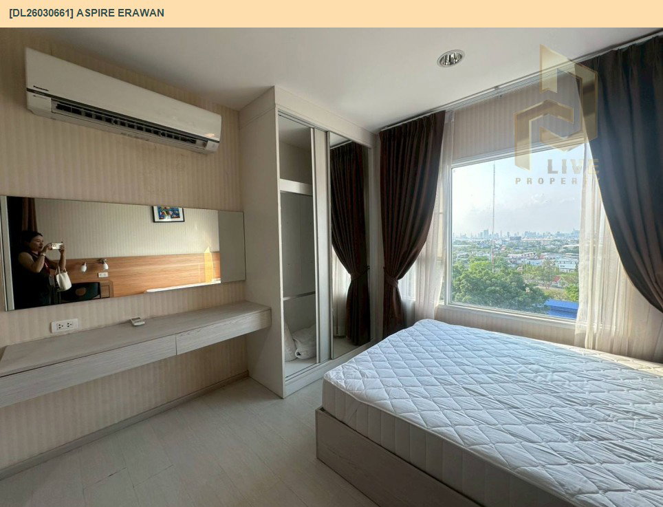 รูป DL26030661 ให้เช่าคอนโด แอสปาย เอราวัณ (Aspire Erawan) ใกล้ BTS ช้างเอราวัณ พร้อมเข้าอยู่ โทรด่วน 0656259498 LineID @257sxzzu - รูปที่ 9/10