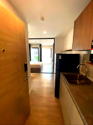 Condos for rent :  Kave Town Shift! ✨ Available now: A stunning unit right across from BU  Rangsit. Outer view • Building: A, 3th Floor • Size: 24.5 sq.m.