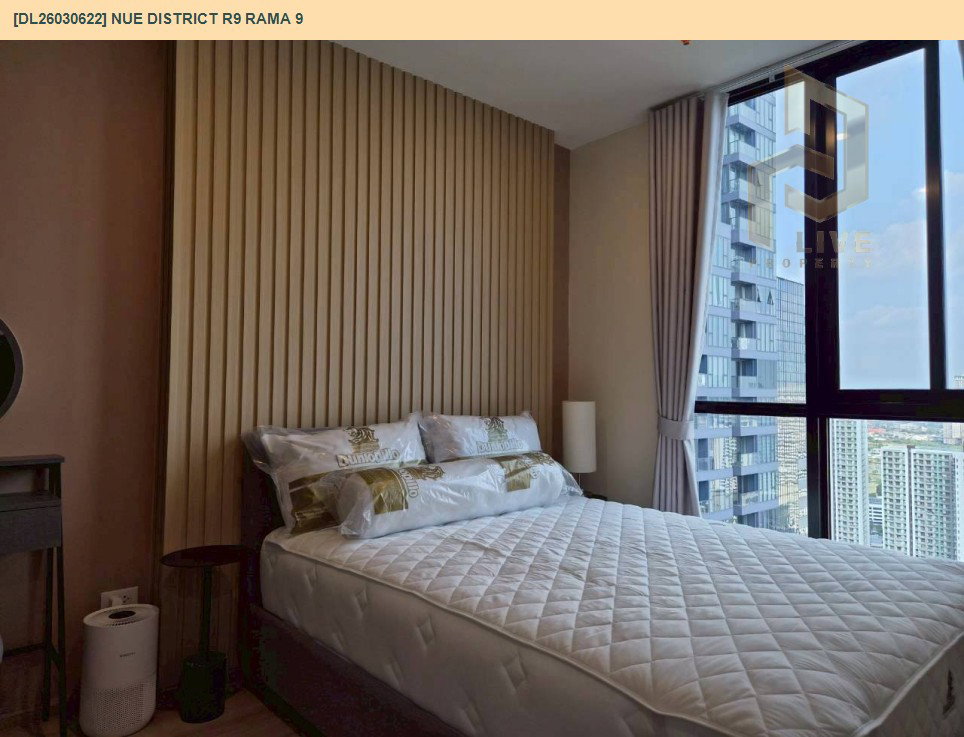 รูป DL26030622 ให้เช่าคอนโด นิว ดิสทริค อาร์ไนน์ พระราม 9 (Nue District R9 Rama 9) ใกล้ - พร้อมเข้าอยู่ โทรด่วน 0656259498 LineID @257sxzzu - รูปที่ 4/13