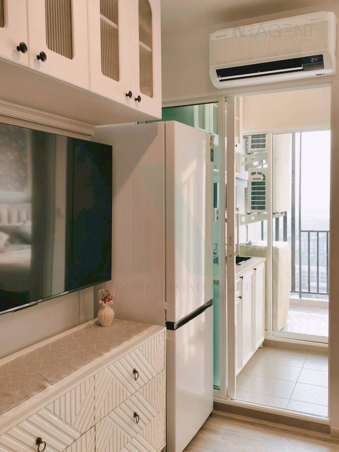 รูป 🎊 ให้เช่าคอนโด รีเจ้นท์ โฮม บางนา อาคาร A ชั้น 29 1 ห้องนอน ขนาด 28.00 ตรม ใกล้ BTS บางนา - รูปที่ 8/8