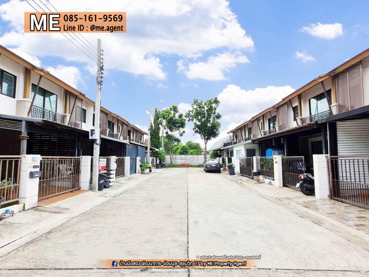 รูป ขายพฤกษาวิลล์ 57 พัฒนาการ 38 หลังมุม  29 ตรว. ทำเลพัฒนาการ38  ใกล้รถไฟฟ้า BTS อ่อนนุช โทร 064-954-9619 (TB47-29) - รูปที่ 20/20