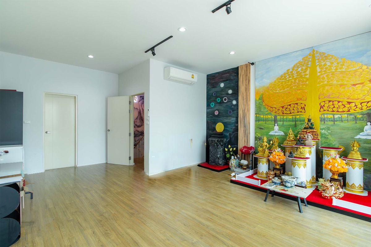 รูป ขายบ้านกลางเมือง สาทร – สุขสวัสดิ์ ทาวน์โฮม 3 ชั้น ในซอยสุขสวัสดิ์ 39 ถูกสุดในโครงการ วิวสะพานภูมิพล - รูปที่ 11/17