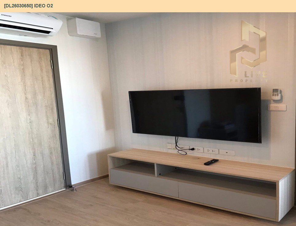 รูป DL26030650 ให้เช่าคอนโด ไอดีโอ โอทู (IDEO O2) ใกล้ BTS บางนา พร้อมเข้าอยู่ โทรด่วน 0656133286 LineID @534wlwof - รูปที่ 2/6
