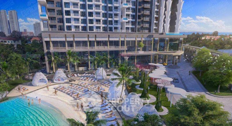 รูป คอนโด 3-ห้องนอน ที่ โคปาคาบ่าน่า คอรัลรีฟ ใกล้ หาดจอมเทียน (ID 1540798) - รูปที่ 3/5