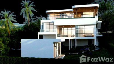 บ้านเดี่ยว เกาะสมุย สุราษฎร์ธานี : ขาย วิลล่า 4 ห้องนอน ในโครงการ แกรนด์ บลู วิลล่า 1800544