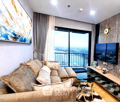 Condos for sale Nonthaburi Road : 2-BR Condo at The Politan Rive near MRT Phra Nang Klao Bridge (ID 2720306)