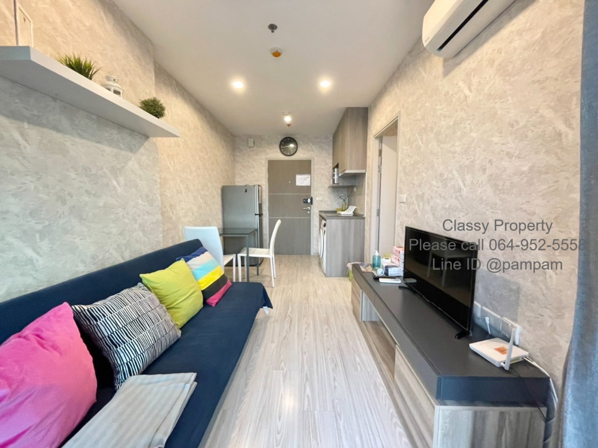 รูป *** ให้เช่าคอนโด : ไอดีโอ โมบิ บางซื่อ แกรนด์ อินเตอร์เชนจ์ 1 ห้องนอน ห้องสวย เฟอร์ครบ ใกล้MRT เตาปูน (Ideo Mobi Bangsue Grand Interchange) *** - รูปที่ 3/16