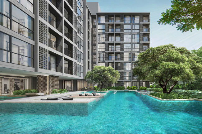 รูป [ขาย 3.99M] Chambers On-nut Station | 1 นอน 26.52 ตรม. ชั้น 4 ใกล้ BTS อ่อนนุช 230 เมตร - รูปที่ 1/2