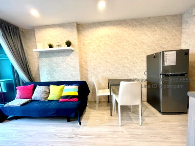 เช่าคอนโด MRT บางซื่อ : *** ให้เช่าคอนโด : ไอดีโอ โมบิ บางซื่อ แกรนด์ อินเตอร์เชนจ์ 1 ห้องนอน ห้องสวย เฟอร์ครบ ใกล้MRT เตาปูน (Ideo Mobi Bangsue Grand Interchange)  ***