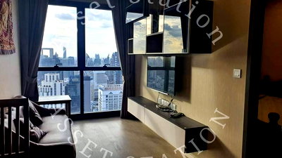 Condos for rent : ✨HOT DEAL✨ Ashton Asoke, a luxurious, fully furnished high-floor condo near MRT Sukhumvit 💎