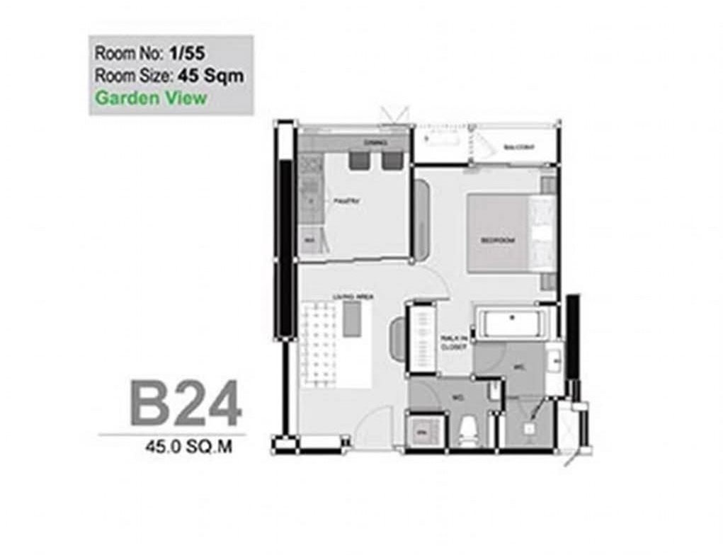 รูป ห้องจริง❤️เอเจ้นท์ ❤️นัดดูห้องแอดไลน์นะคะ❤️คลองเตย💥ริทึ่ม สุขุมวิท 44/1🔴🟢🟡 - รูปที่ 21/21